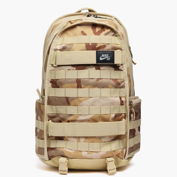 Nike Sb Rpm Bags Nike Sb Rpm Backpack Aop Desert Camo Skateboarding Poshmark